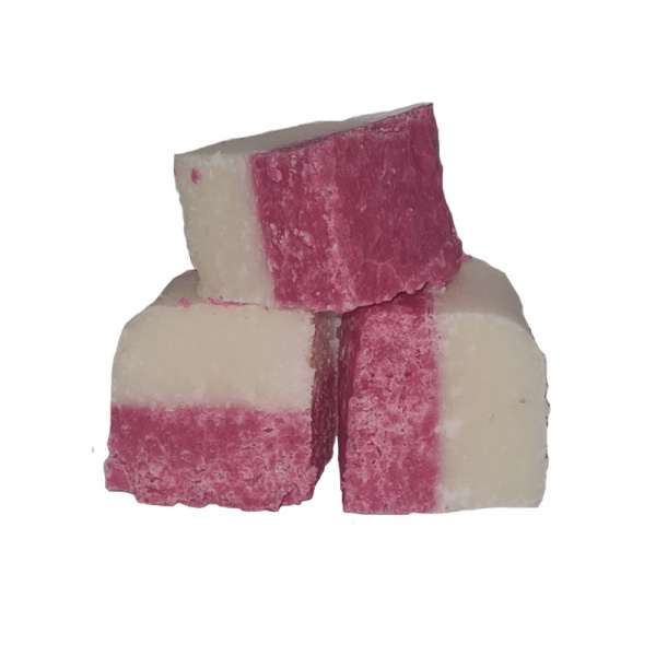 Coconut Ice Premium Hand Made Sweet Treat The Fudge Factory